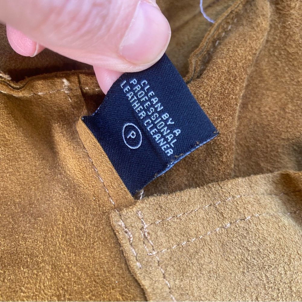 Linea Pelle suede trench camel small 
Size: S - Picture 7 of 16